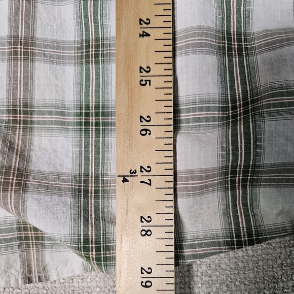 Mens Patagonia Plaid 100% Organic Cotton Button Up Shirt 2 Breast Pockets XL - Picture 11 of 12
